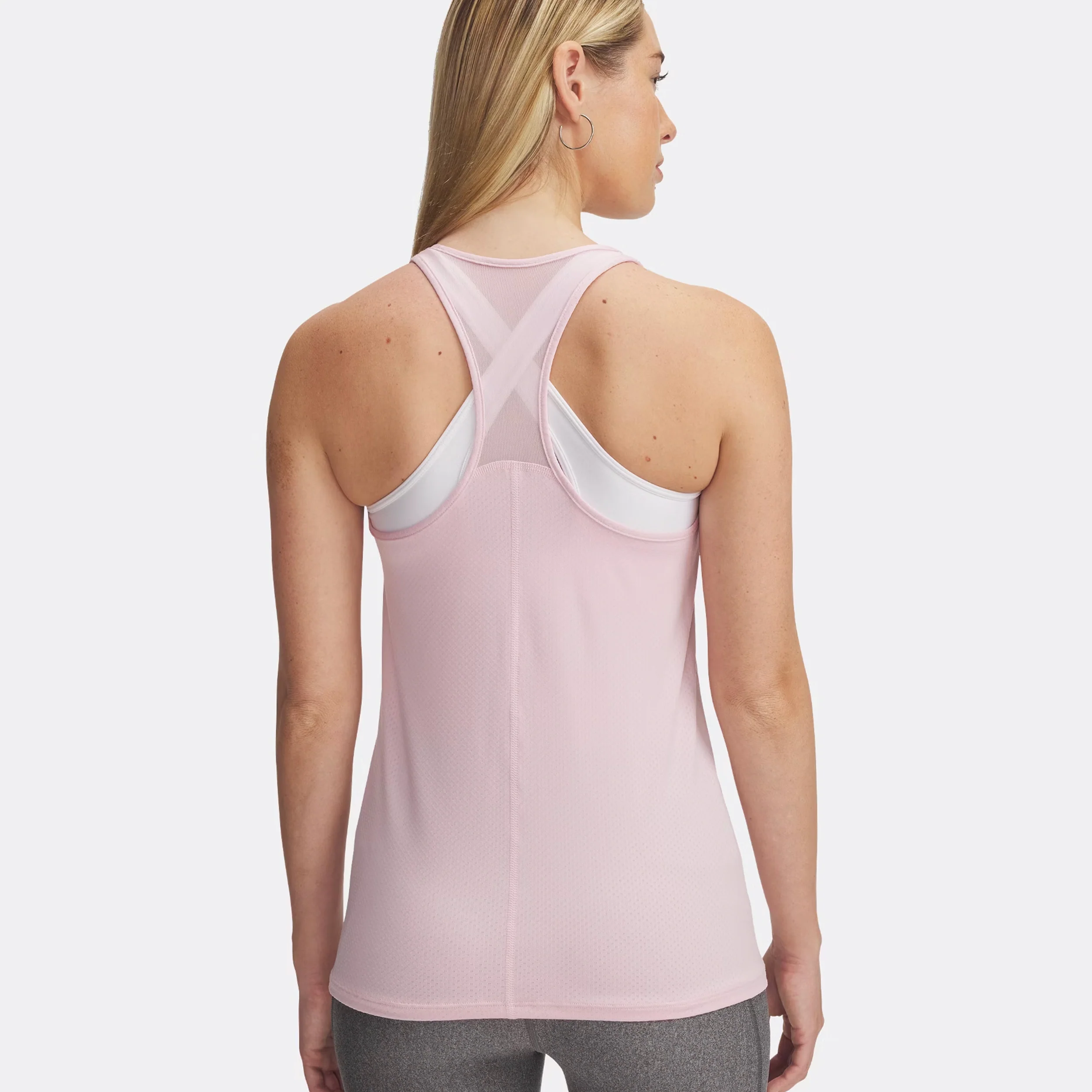 Tech Racer Tank-Top Damen-Rosa - Image 2
