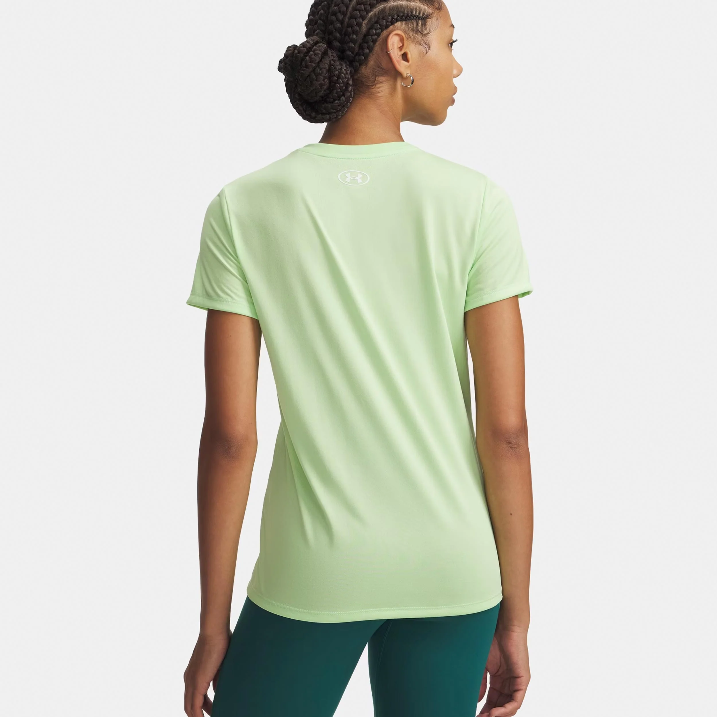 Tech Solid T-Shirt Damen-grün - Image 2