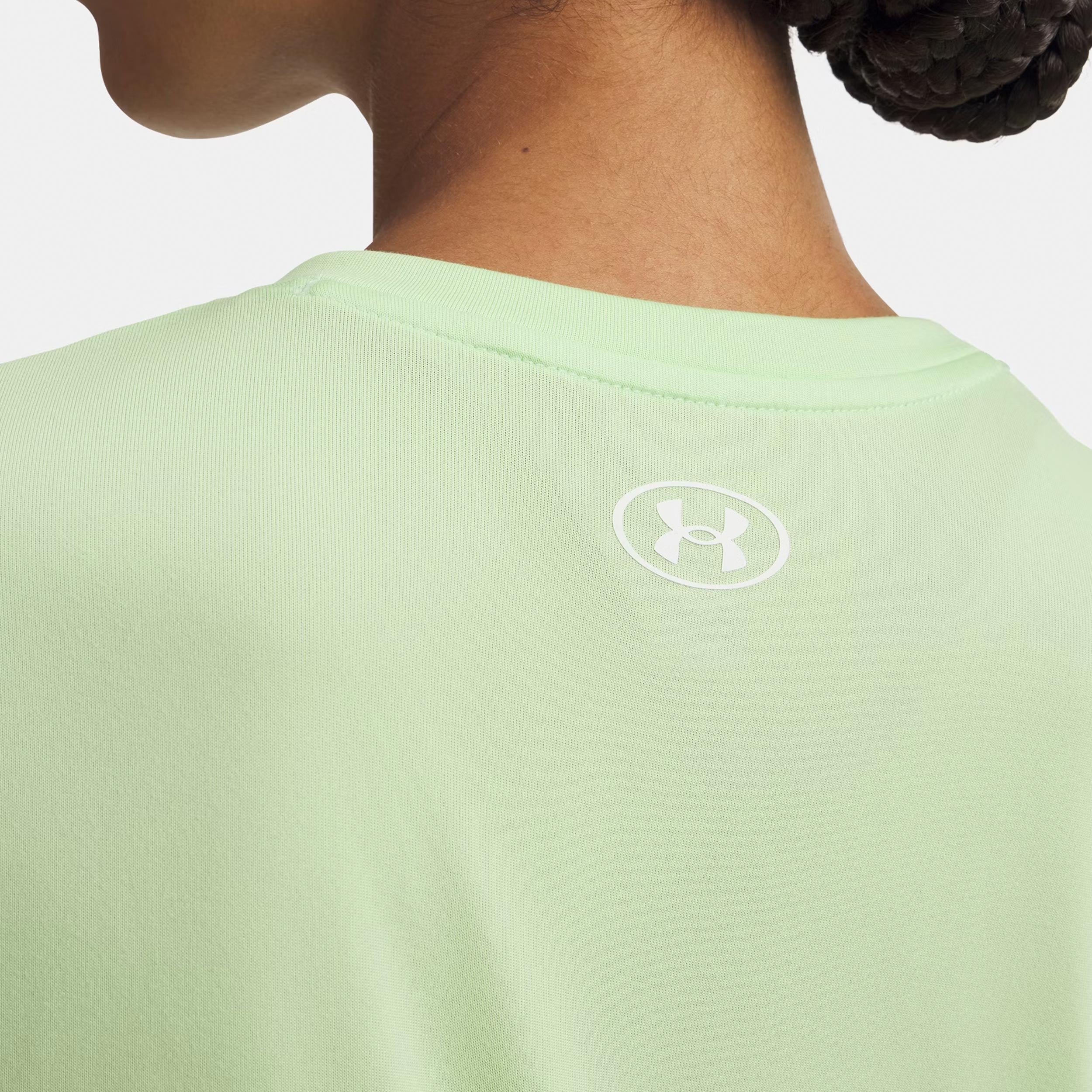 Tech Solid T-Shirt Damen-grün - Image 3