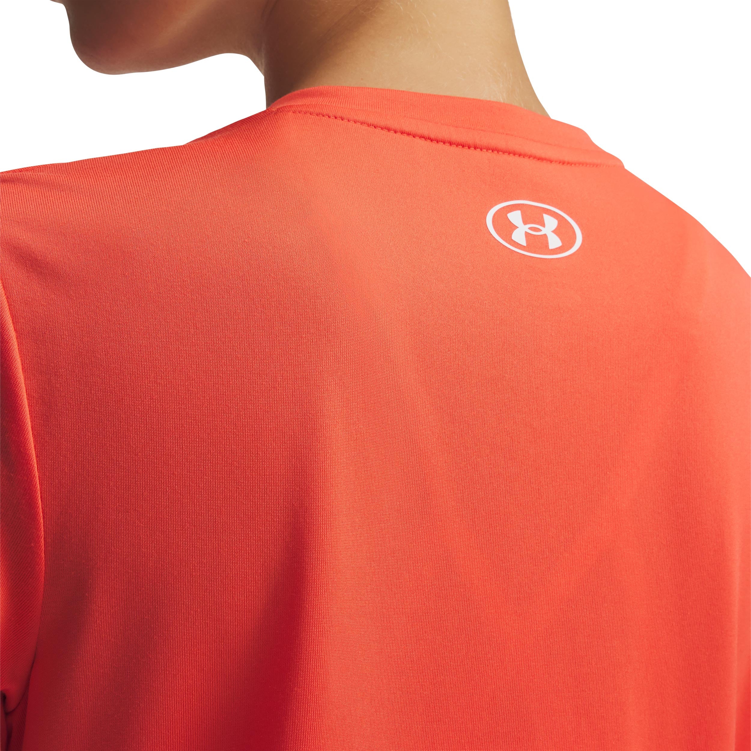 Tech Solid T-Shirt Damen-rot - Image 3