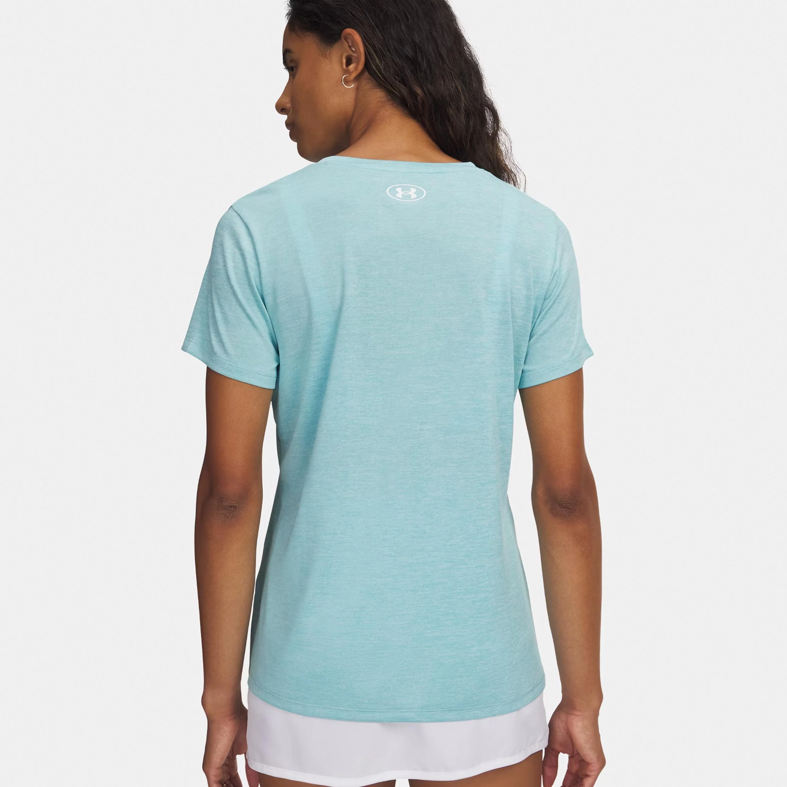 Tech Twist T-Shirt Damen-blau, weiß - Image 2