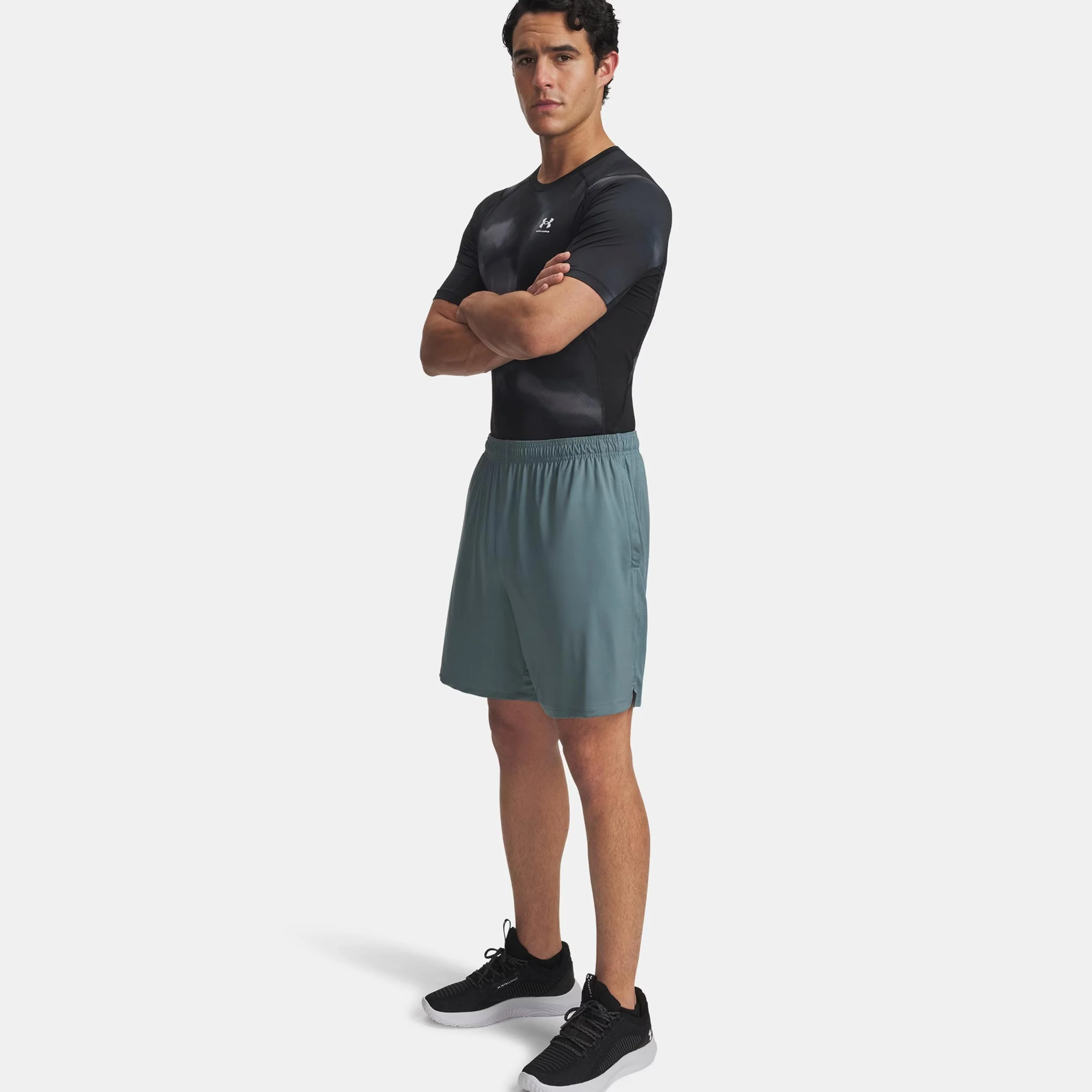 Tech Vent 7in Shorts Herren-blaugrau - Image 3