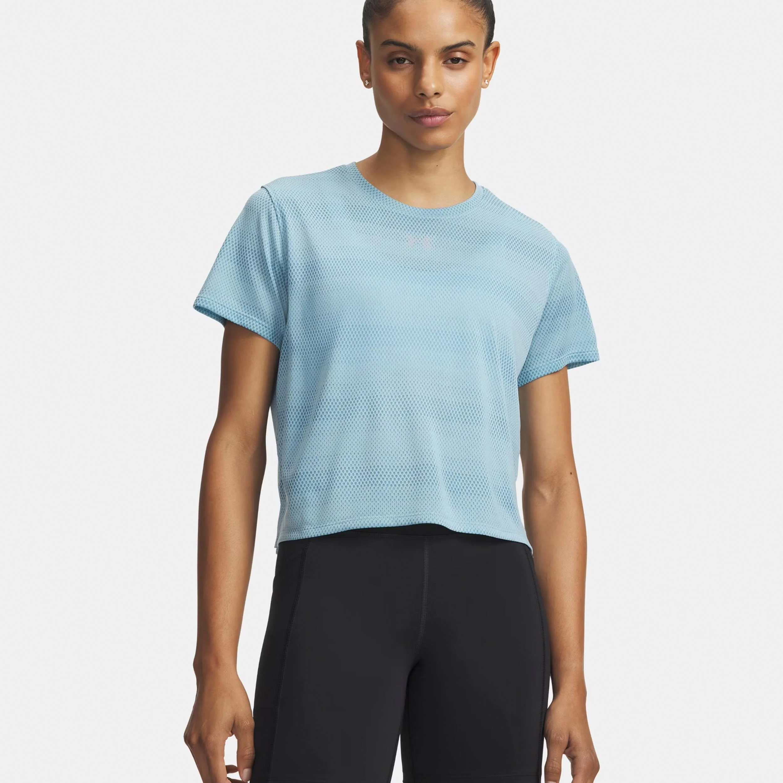 Velociti Laufshirt Damen - hellblau, silber