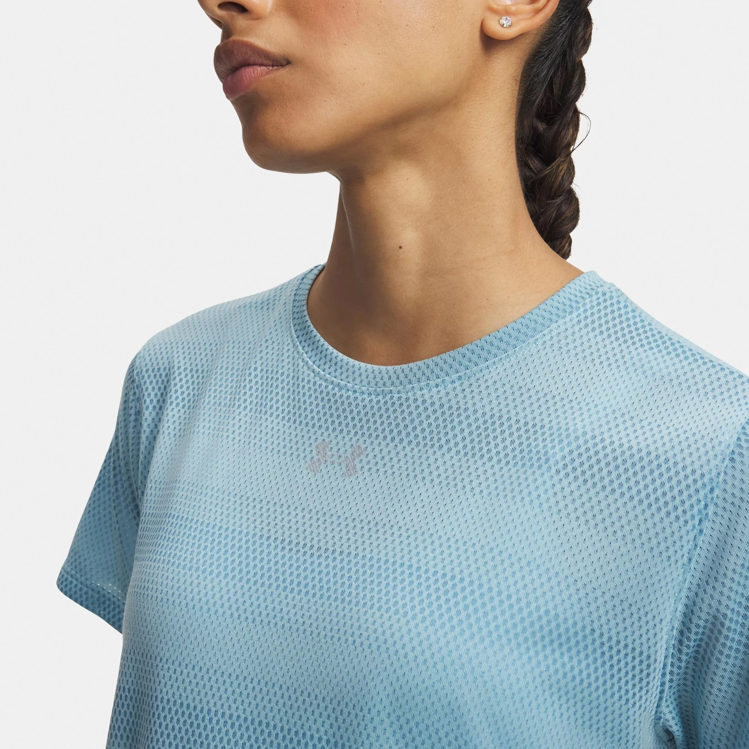 Velociti Laufshirt Damen - hellblau, silber - Image 3
