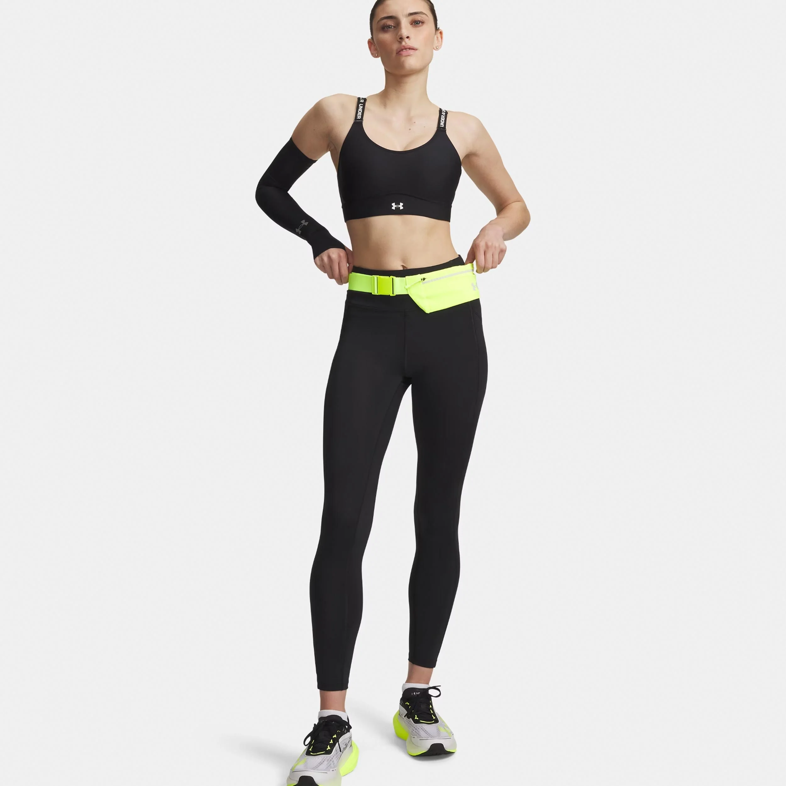 Velociti Lauftight Damen-schwarz, silber - Image 3