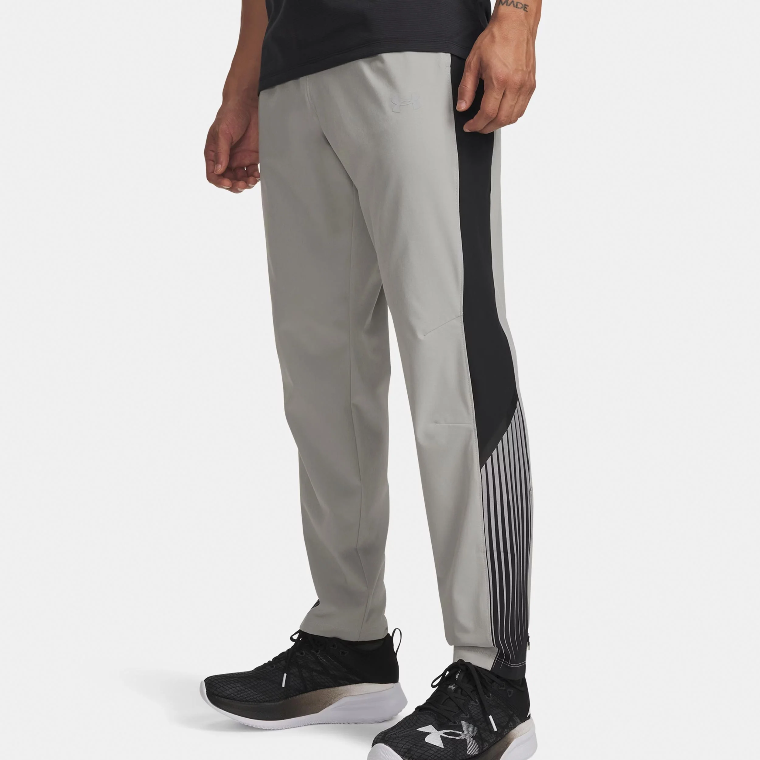 Velociti Storm Laufhose Herren-grau, schwarz