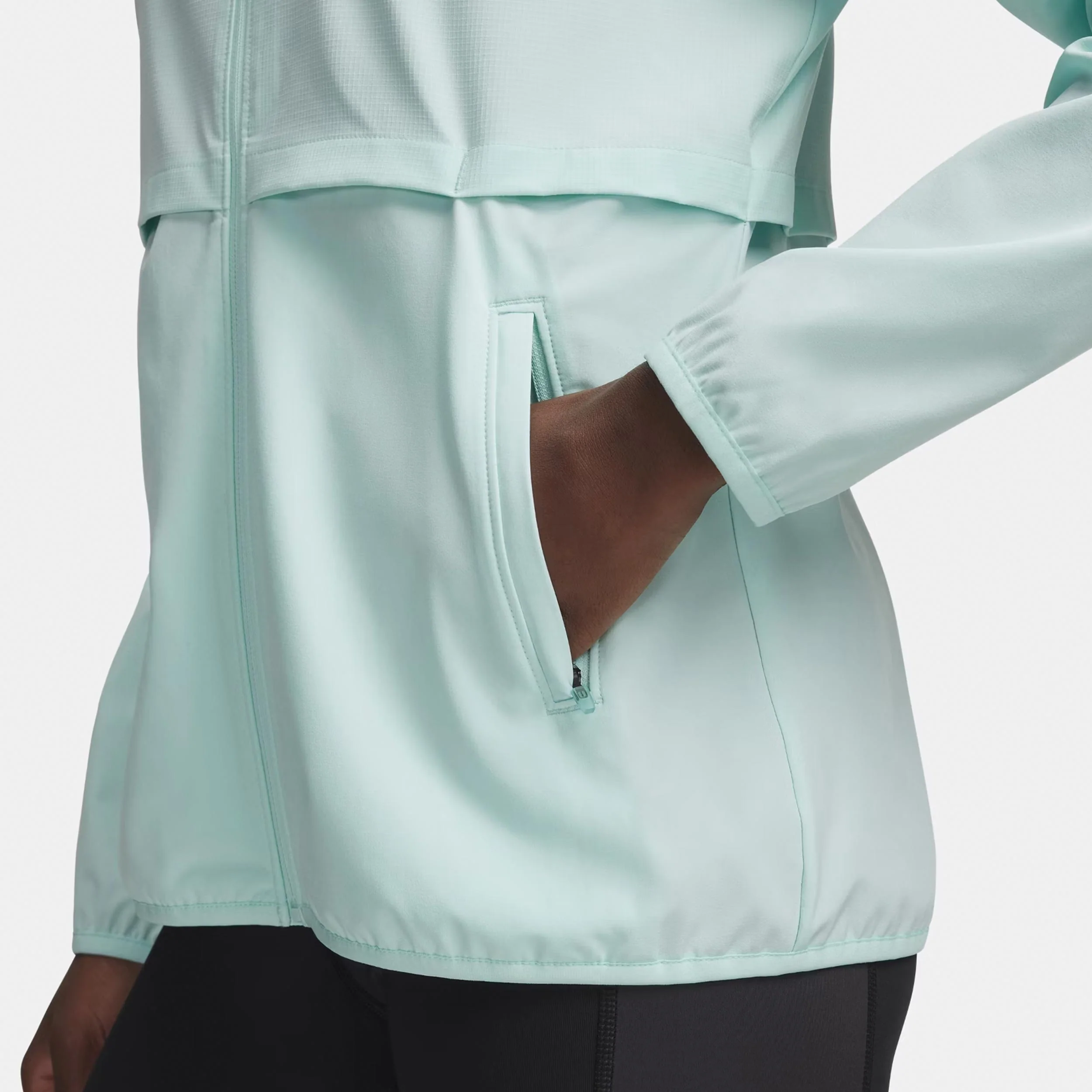 Velociti Storm  Laufjacke Damen - mint, silber - Image 3