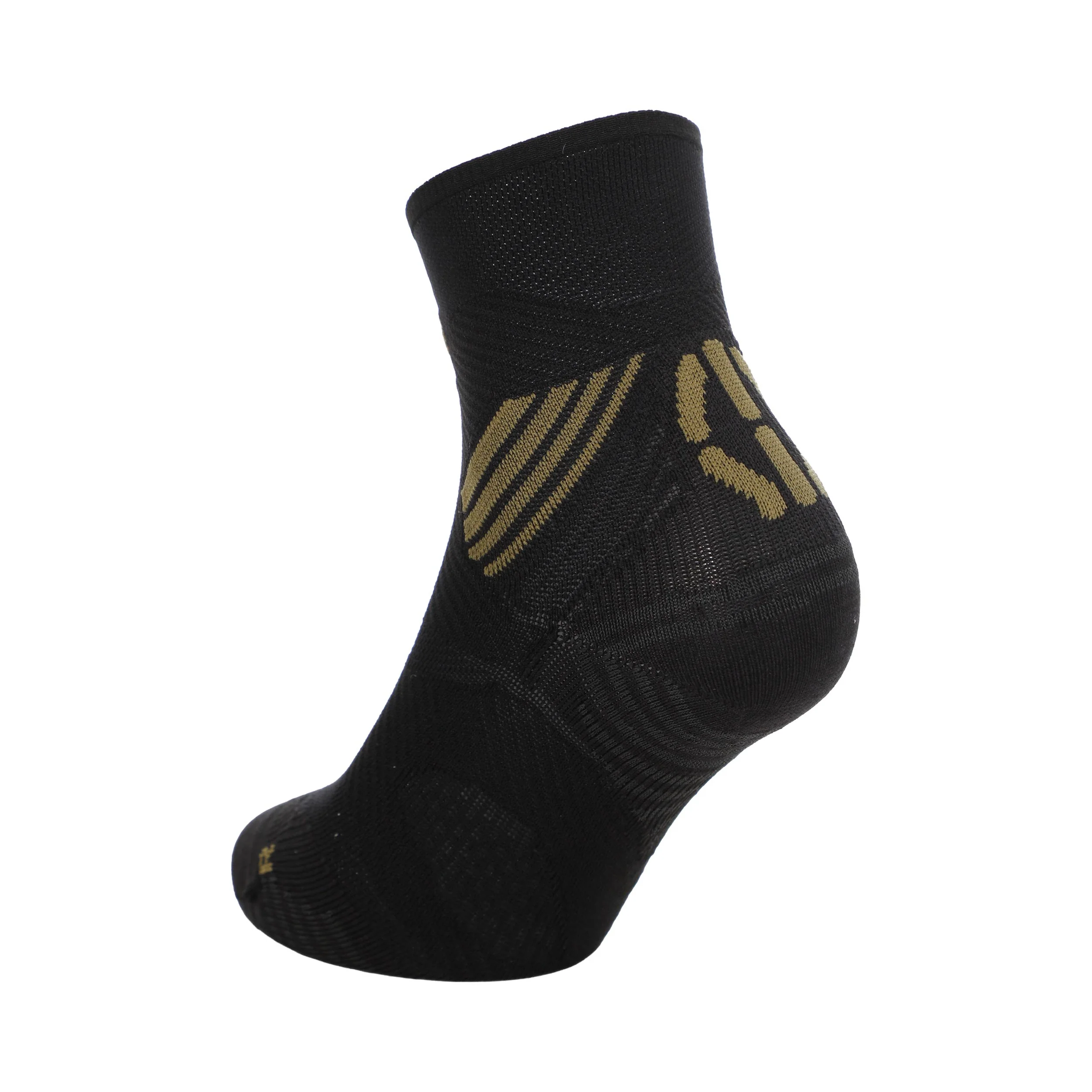 Trail One Grip Laufsocken Herren - schwarz, oliv - Image 2