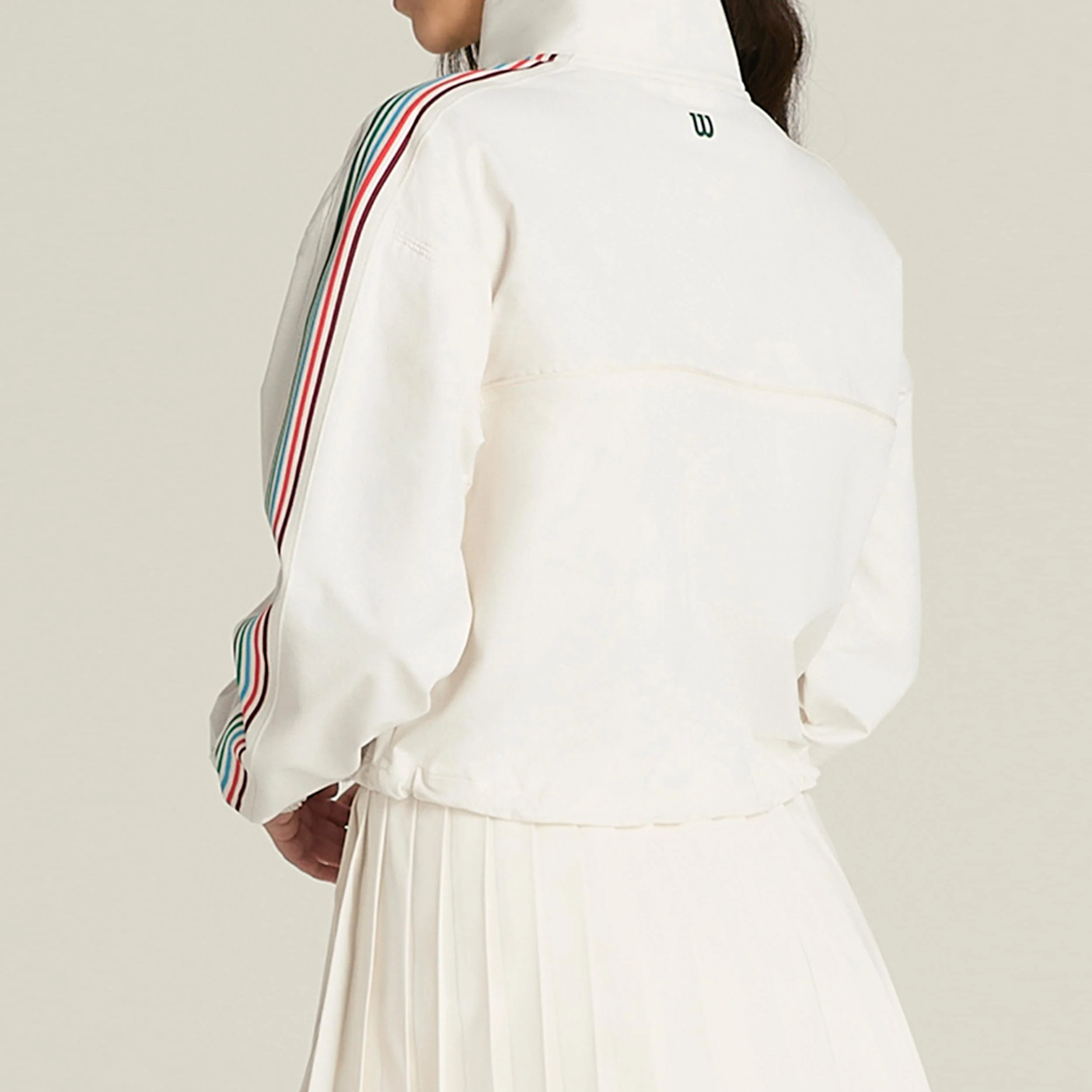 Davenport Woven Trainingsjacke Damen-blau - Image 2