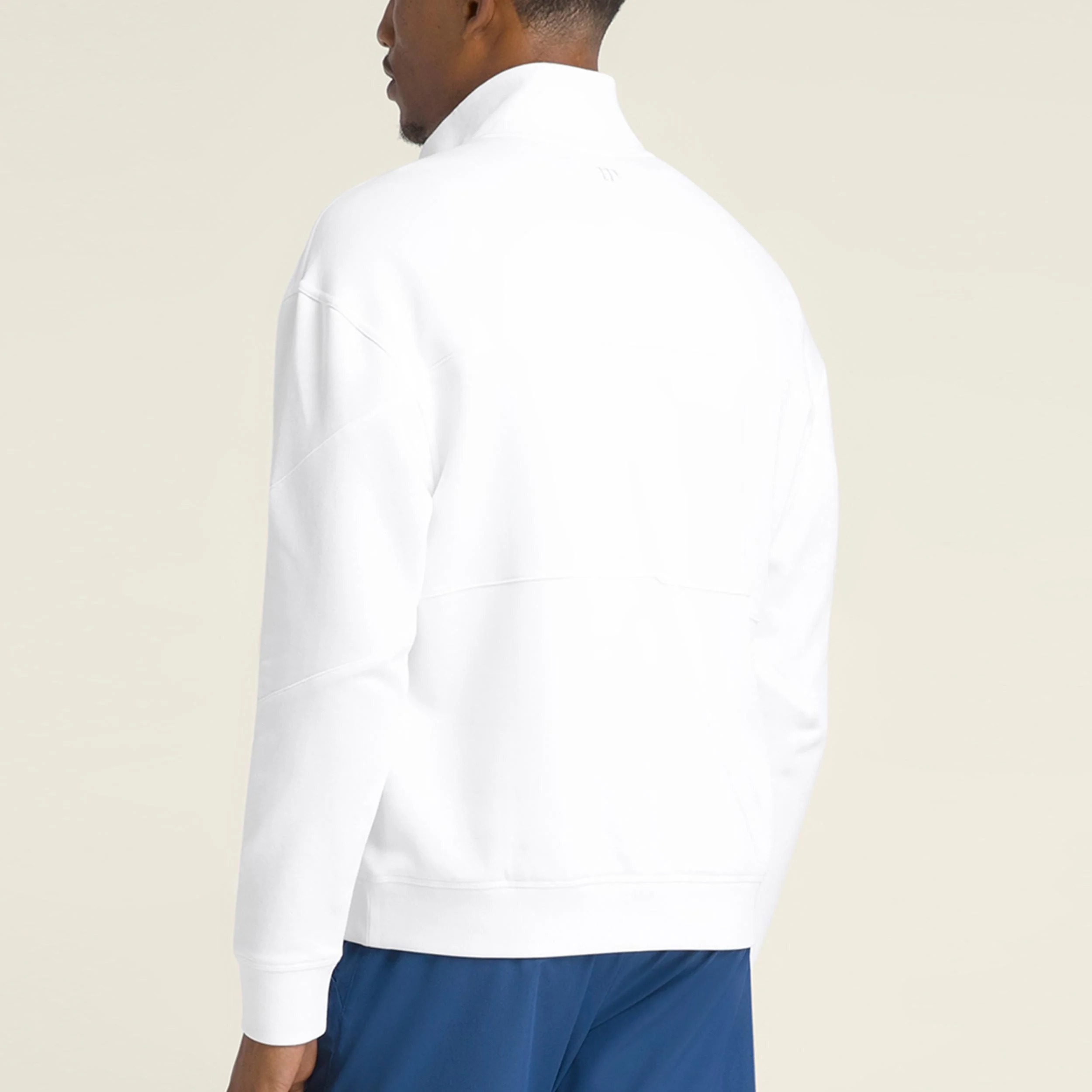 M Parkside Half-Zip Longsleeve Longsleeve -weiß - Image 3