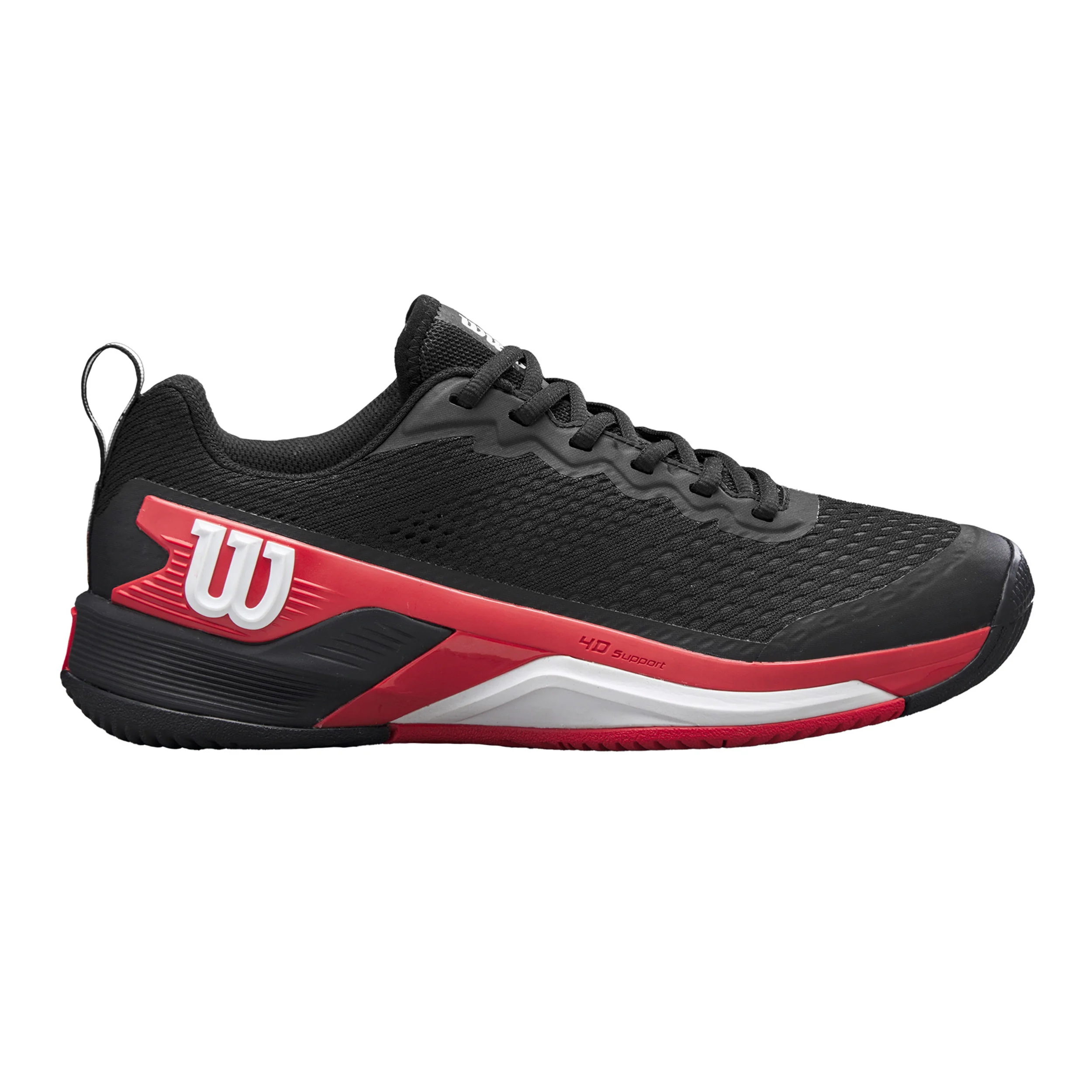 Rush Pro 4.5 Allcourtschuh Herren-Schwarz,Rot