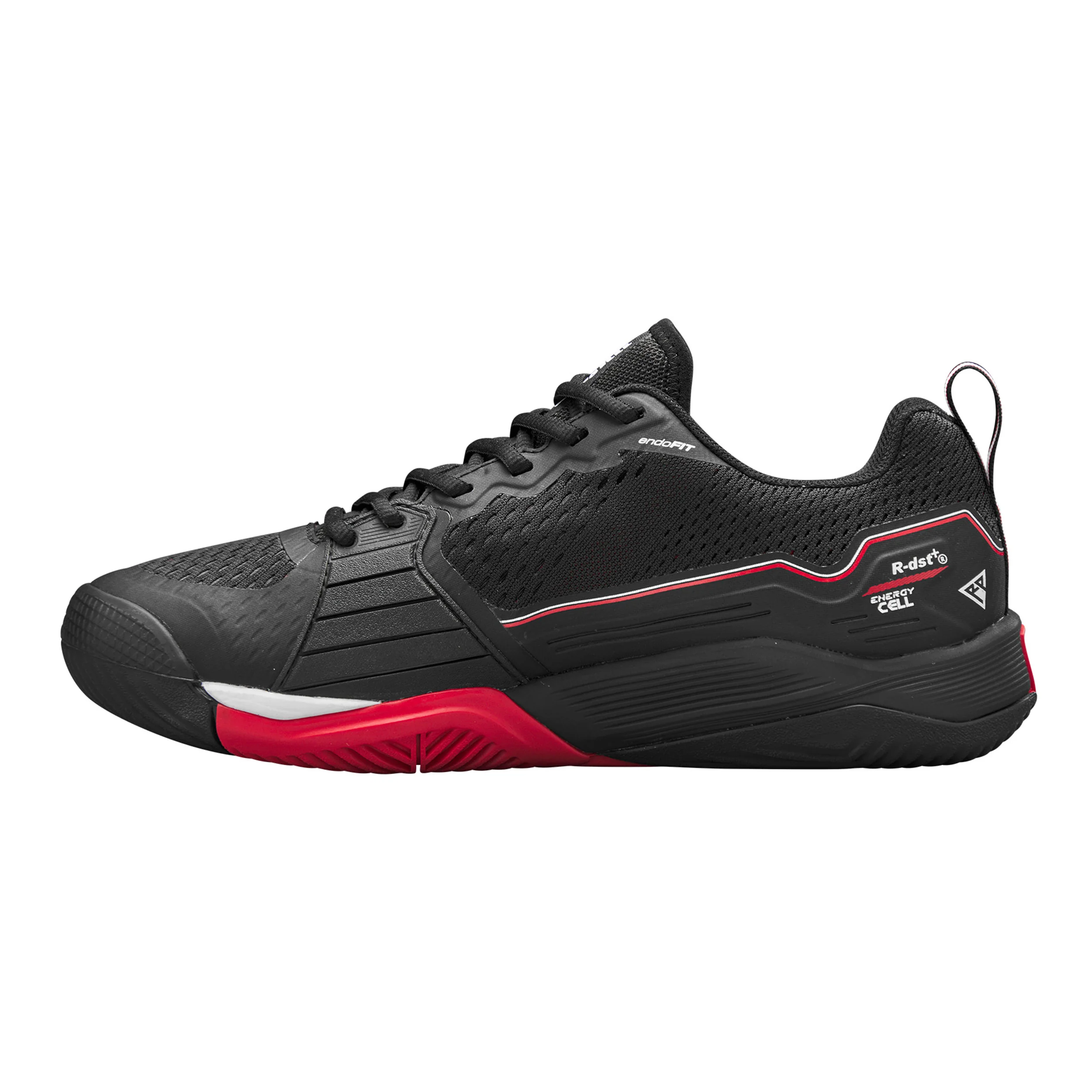 Rush Pro 4.5 Allcourtschuh Herren-Schwarz,Rot - Image 2