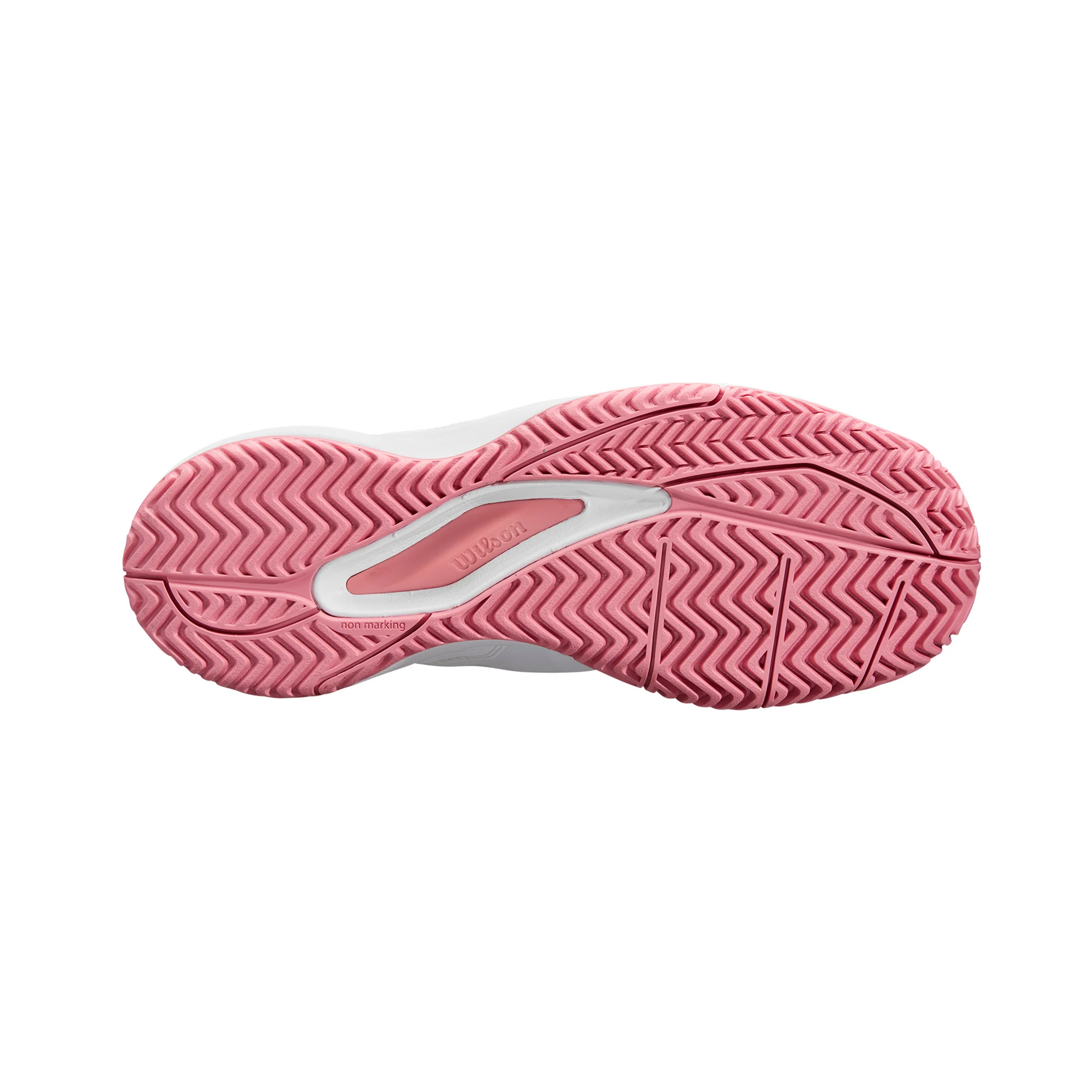 Rush Pro Ace Allcourtschuh Kinder-Weiß,Mauve - Image 4