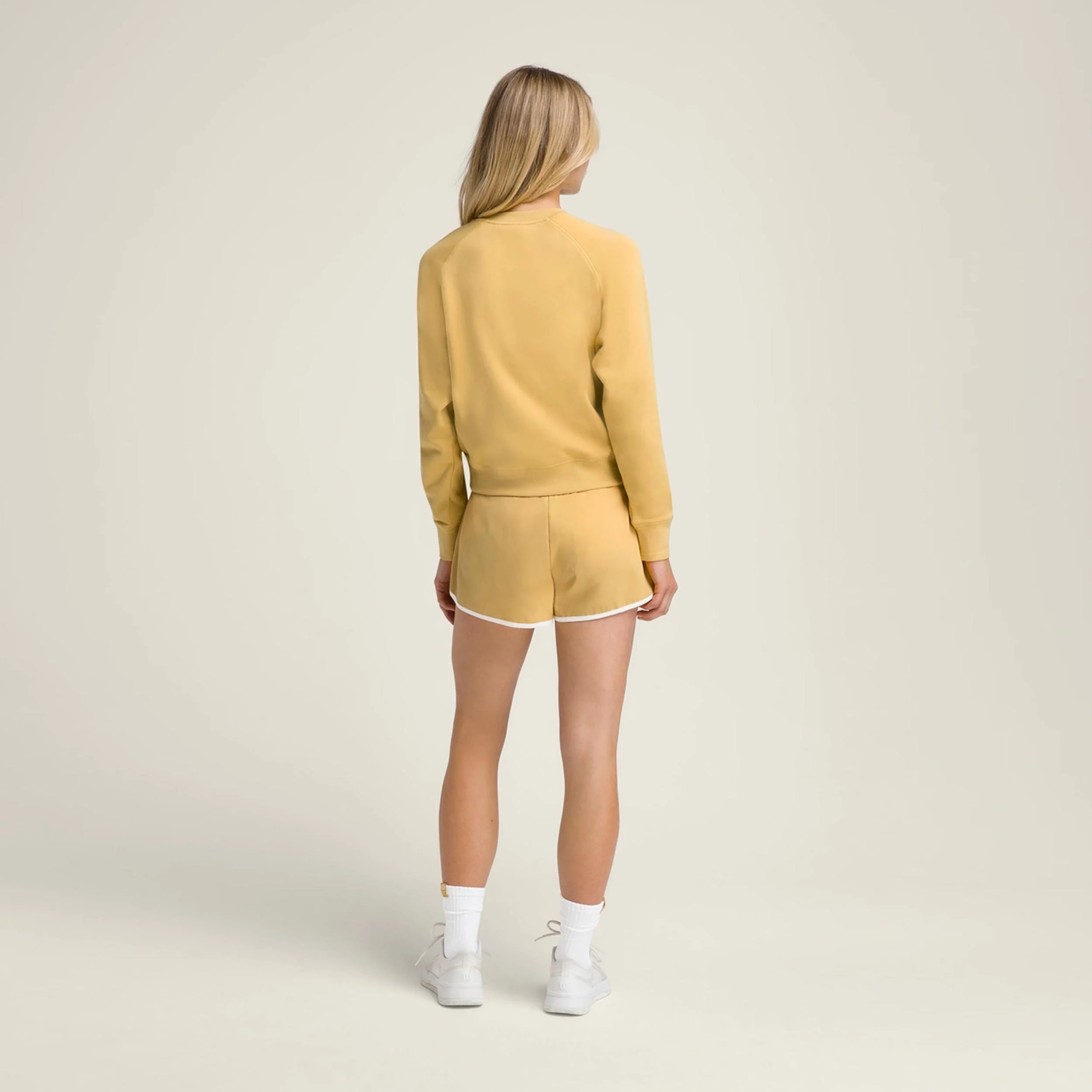 Sideline Crew Sweatshirt Damen-Goldgelb - Image 3