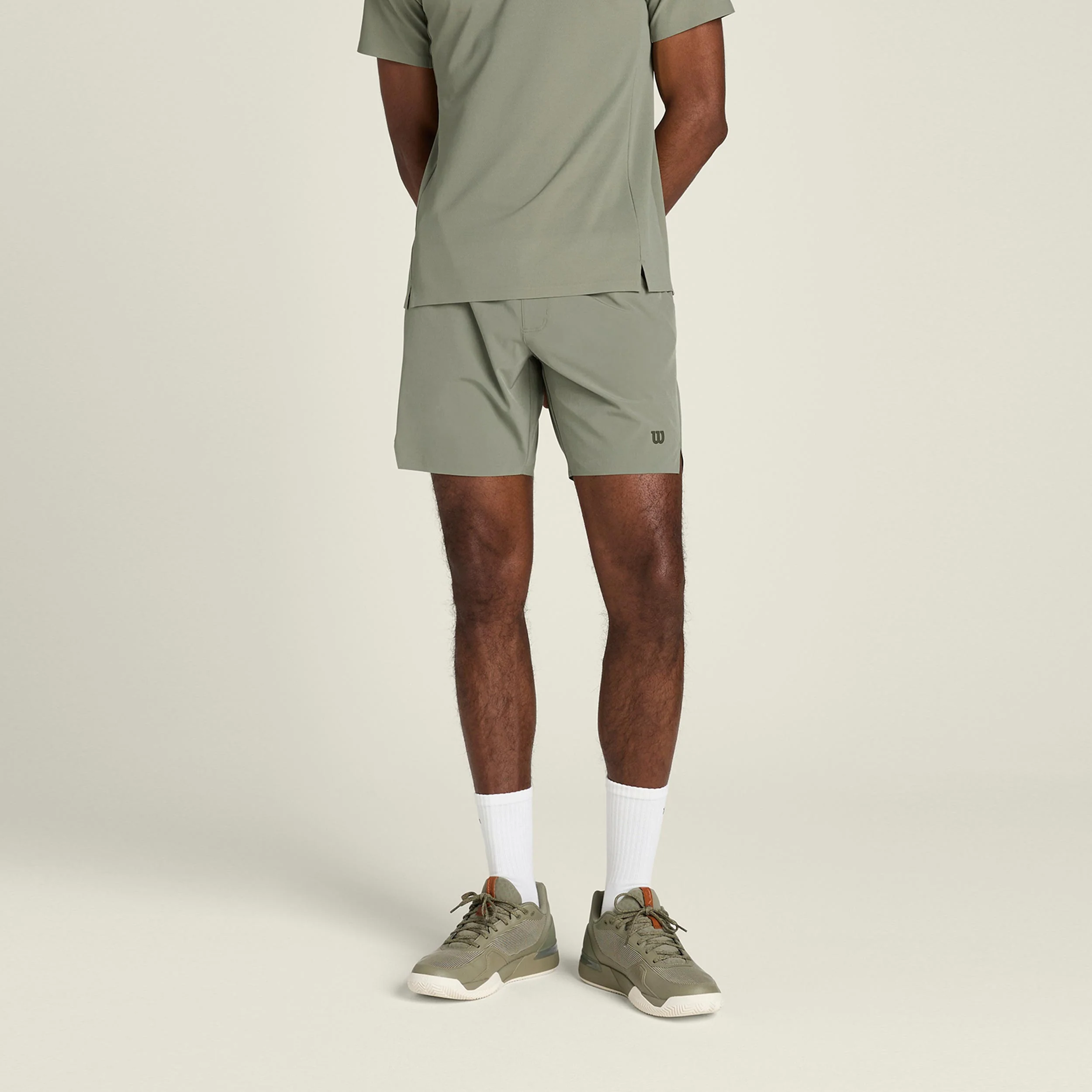 Tournament 7in Shorts Herren-oliv - Image 2