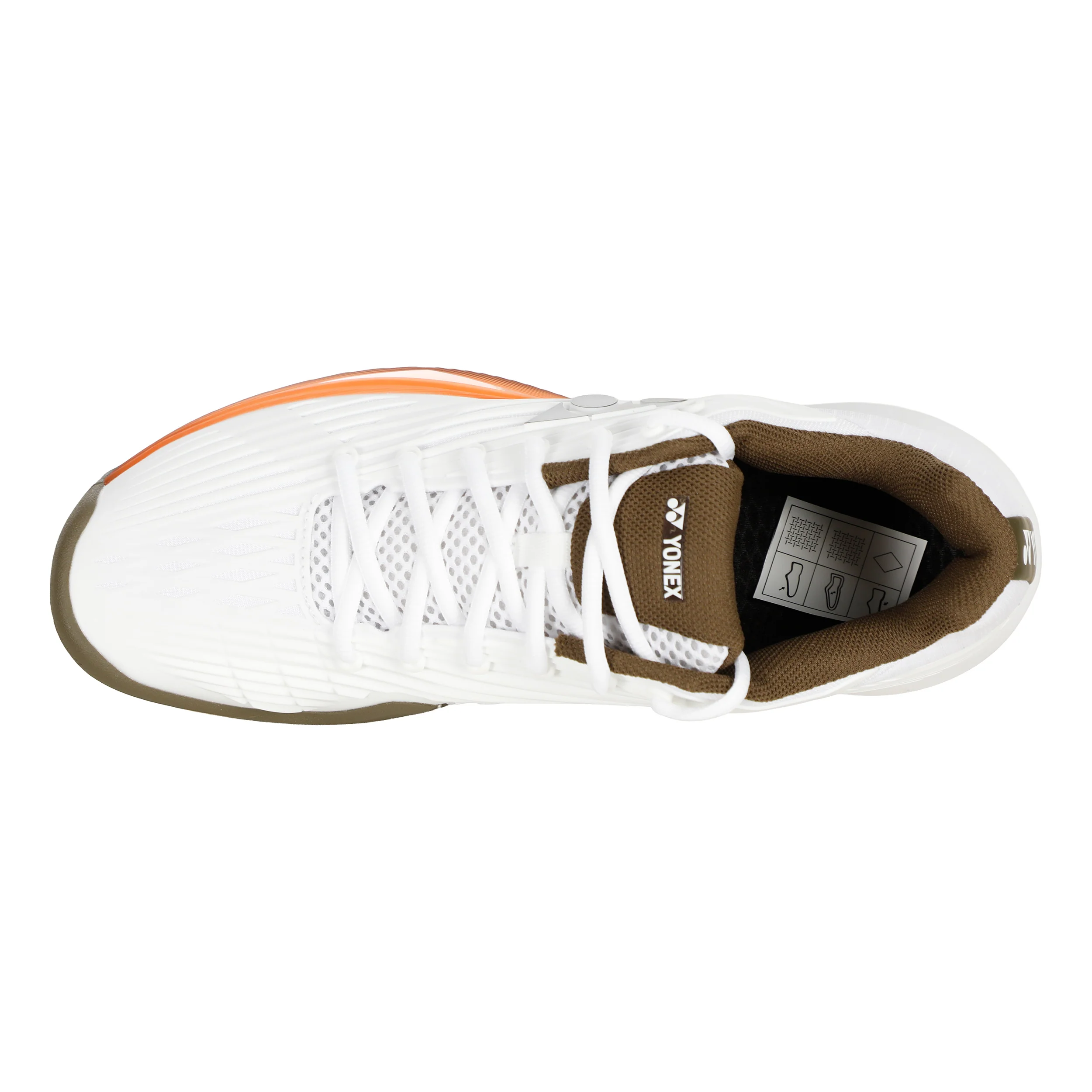 Eclipsion 5 Allcourtschuh Herren - weiß, braun - Image 3